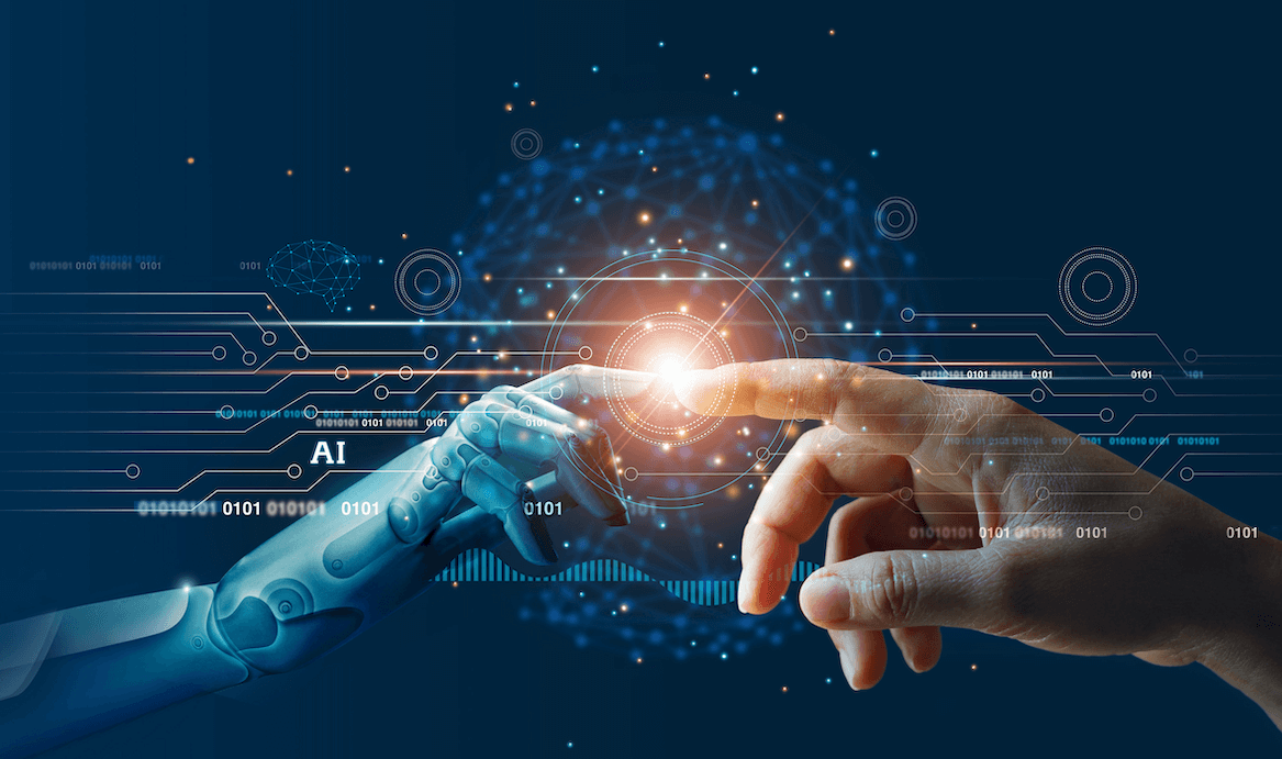 Future of AI - Human and AI working together.
