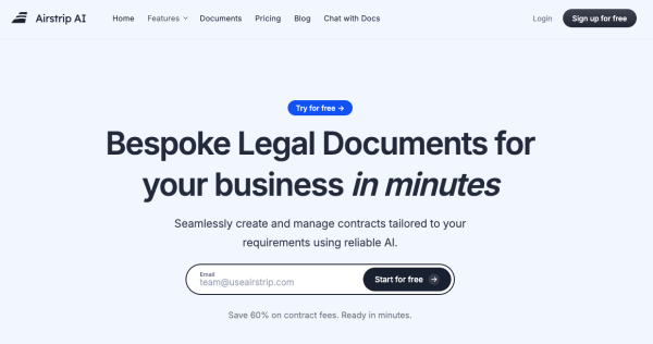 Airstrip AI for legal.