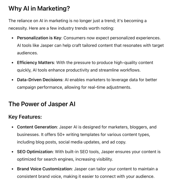 ChatGPT part of linkedin article.