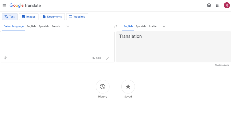 Google translate.