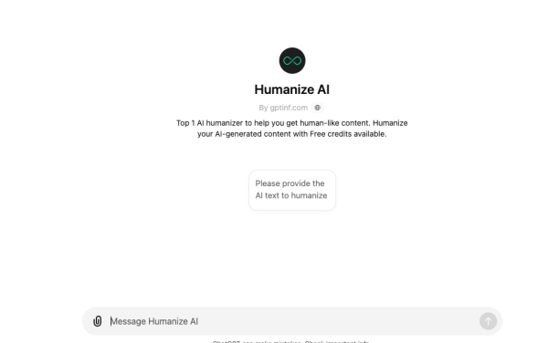 Humanize AI in Explore GPT.