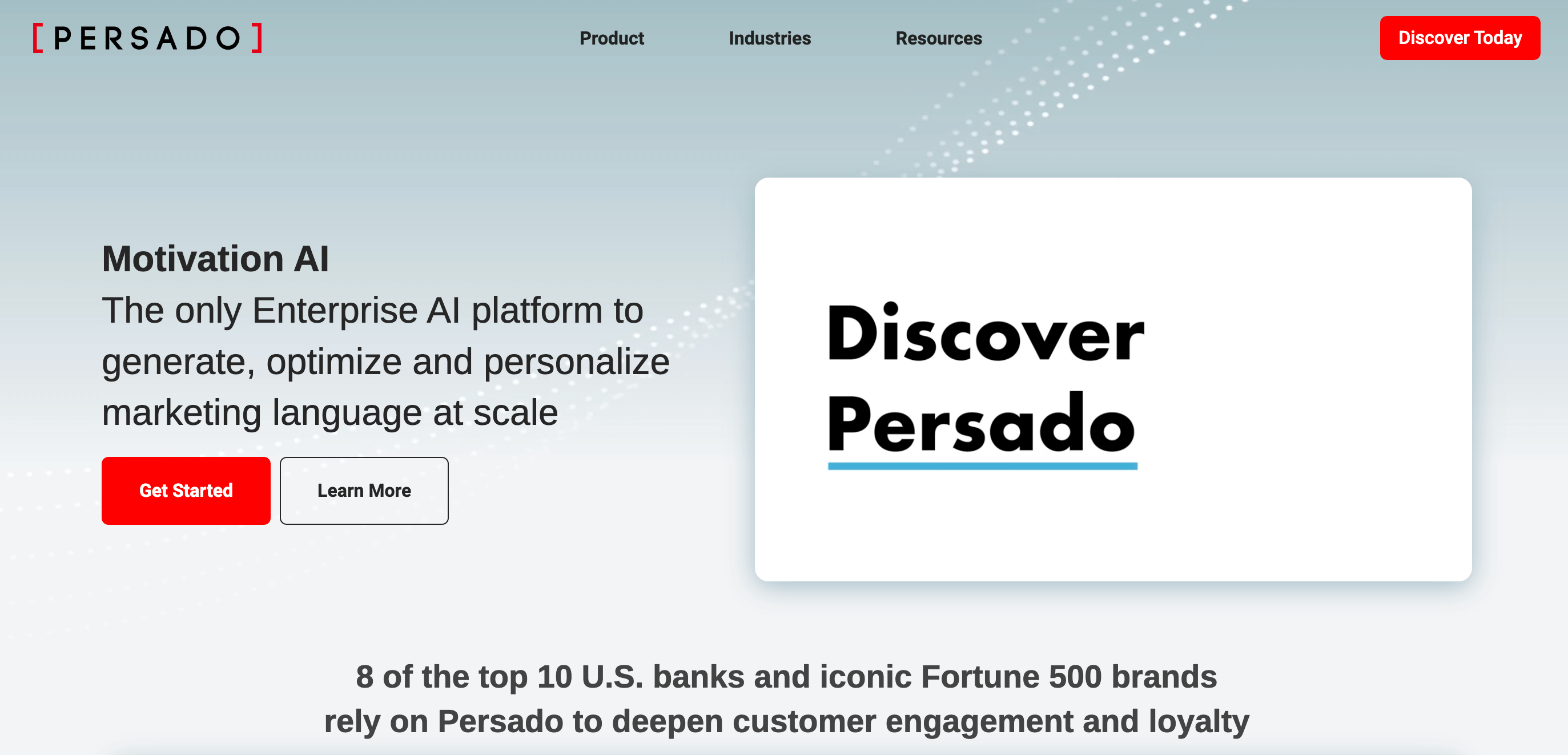 Persado: An AI platform for crafting personalized marketing language.