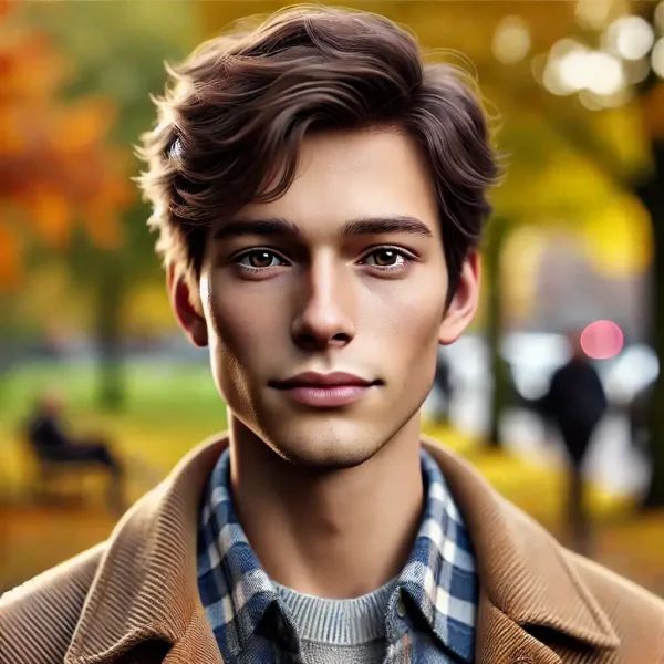 Photorealistic image of a person created with DALL-E.