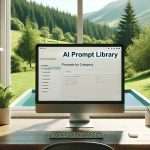 AI Prompt Library concept.
