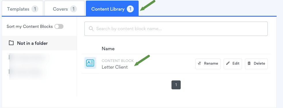 Document stored in content library on Better Proposals.