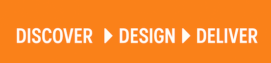 Discover, Design and Deliver to automate.